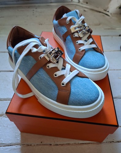 Sneaker femme hermès bleu - sneaker,