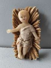 Ancien L'enfant Jésus en Cire