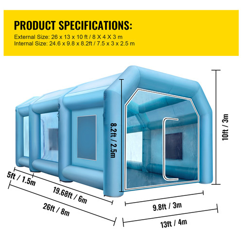 Cabine peinture gonflable - cabine, de