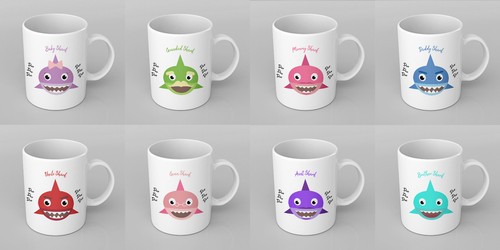 Personalised baby shark - baby,