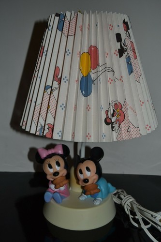 Mickey minnie baby lamp - mickey,