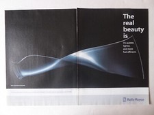 6/2008 PUB ROLLS-ROYCE TRENT ENGINE WIDE-CHORD TITANIUM FAN BLADE ORIGINAL AD