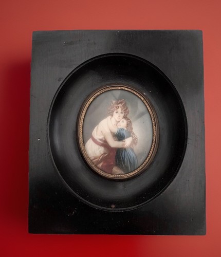 Ancienne miniature peinte la - ancienne,