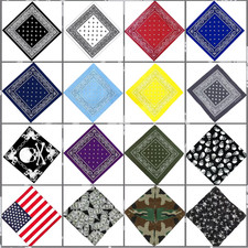 100% Coton Carré Bandana