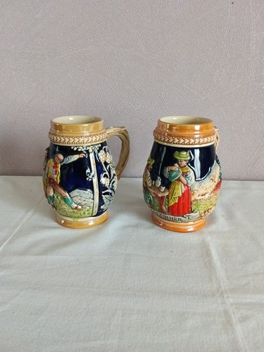 Ensemble chopes à bière - chopes,