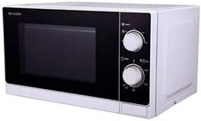 SHARP Four À Micro-Ondes R-600WW Blanc + Grill 20 Litres 800W