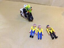 Lotto Meccano City Moto E Personaggi Incompleti