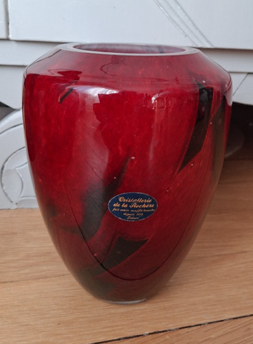 Vase signé rochère - signé,