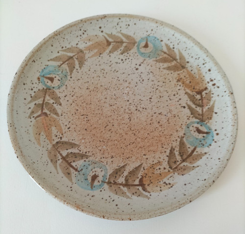 Assiette plate grès - assiette,