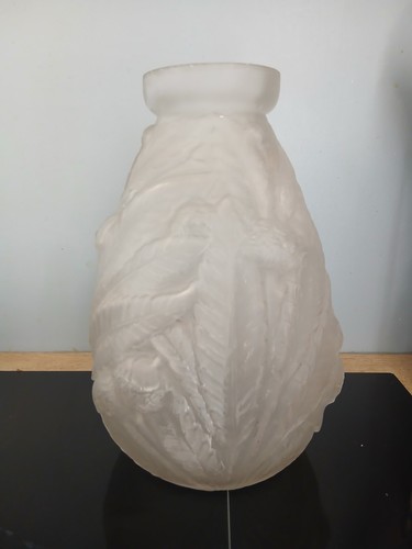 Vase verre pressé - en,