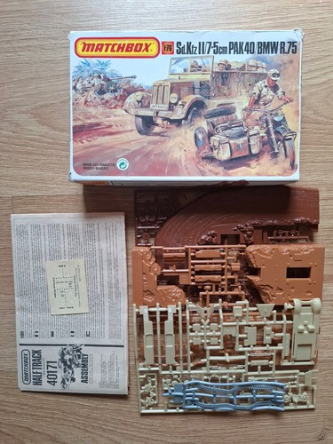 Matchbox kfz 11 half - sd.kfz.,
