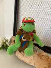 21⚜️ Peluche Doudou Franklin La Tortue Avec Martin Jemini Hauteur 18 Cm Assis