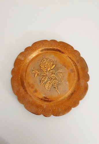 Assiette décorative cuivre - en,