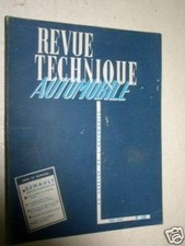 REVUE TECHNIQUE AUTOMOBILE - RENAULT FLORIDE ET GORDINI