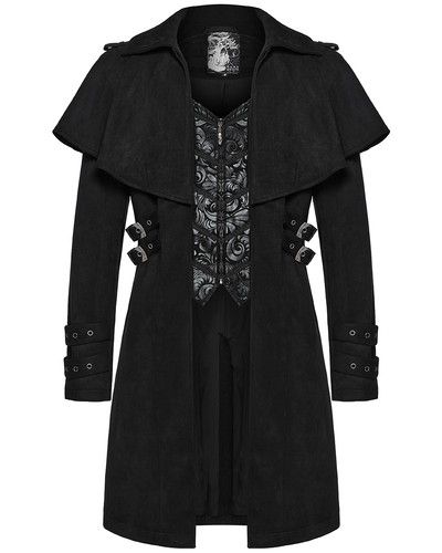 Punk rave manteau - manteau, cape