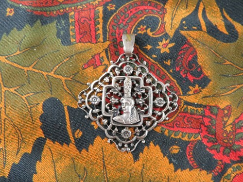 Ancien gros pendentif breton - ancien,