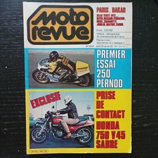 MOTO REVUE 2543 Paris Dakar1982  250 Pernod MZ 250 etz honda 750 v45 sabre