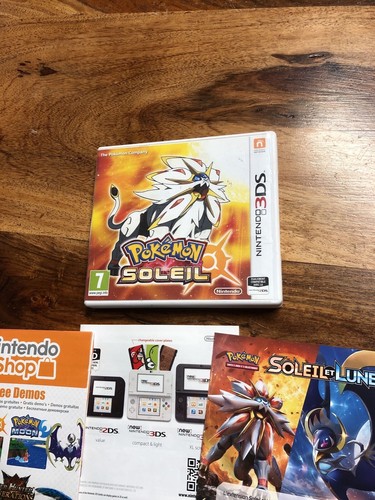 Pokémon soleil nintendo - soleil, (nintendo