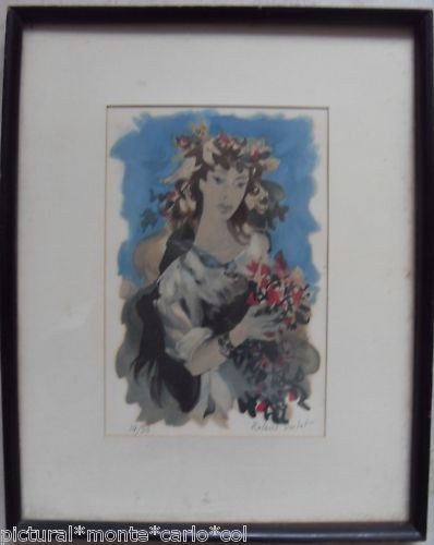 ROLAND*OUDOT*LITHOGRAPHIE*ORIG
