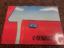 Renault 18 Livret Voiture Utilisation et Entretien Langue France Original Cru
