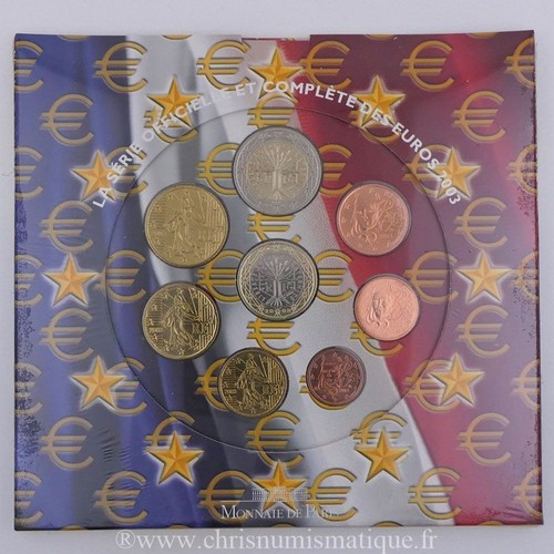 Euros france coffret bu - coffret,