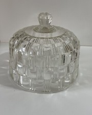 Cloche Ancienne en verre Bullé Déco Table  Idéal Fromage Gâteaux Noël