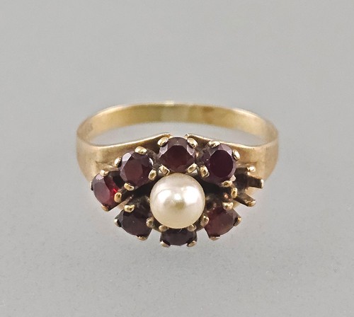 9425004 bague grenat avec - bague, en