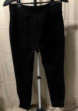 PANTALON marque CAMAIEU Taille L Couleur Noire Tissu épais effet daim velours