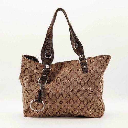 Sac gucci tote cabas toile - sac,
