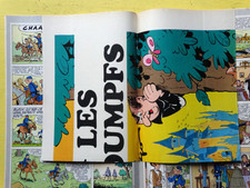 POSTER LES SCHTROUMPFS  supplément au journal  SPIROU N° 2398 EO  NEUF TIT2 GA21