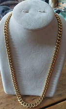 Collier  Doré  Grosse Maille