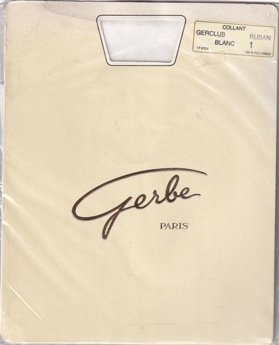 Collant couture gerbe ruban - collant,