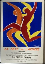 Villemot La fête de l'affiche