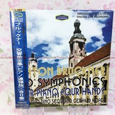 Bruckner 10 Symphonies pour Piano Four Hands Duo 10CD 41805 Japan Importation