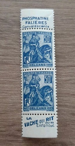 Timbres france paire 257a - timbres,