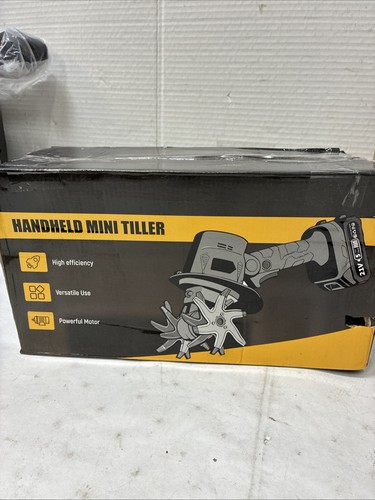 Cordless electric tiller - cordless,