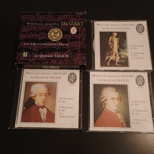 Mozart les quatuors dédiés - les, 6