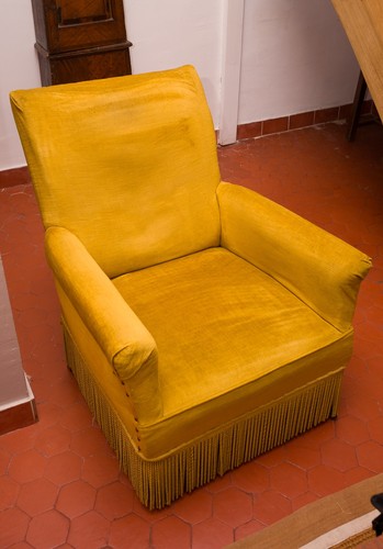 Paire fauteuil crapaud - de,