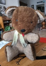 doudou Peluche ancienne années 70-80 ? nounours ours ourson en peluche 50 cms