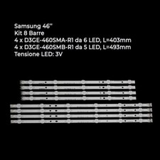 KIT 8 BARRES TV BARRES LED