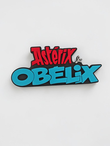 Plaque logo astérix obélix - logo, &
