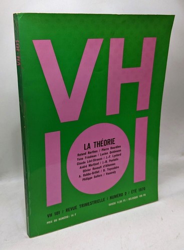 101 numéro été 1970 la - 101,