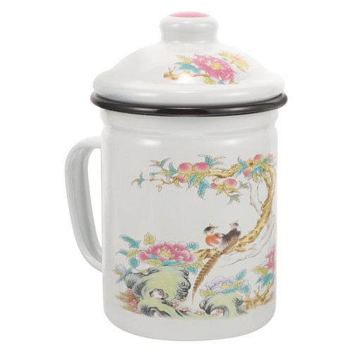 Tasse emaillee vintage - tasse,