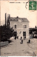 S23428 cpa 77 Cesson - La Gare