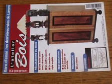 $$$ Revue L'atelier Bois N°34 Table basse ceramique  Rideau  Sculpture  Lurem