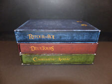 LE SEIGNEUR DES ANNEAUX VERSION LONGUE 3 COFFRET DVD COLLECTOR cartes..Allan lee
