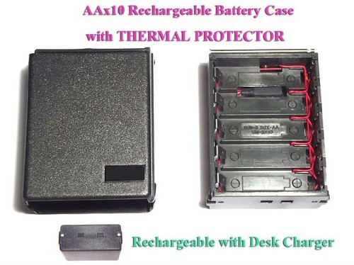 Aa10 rechargeable battery - battery, case