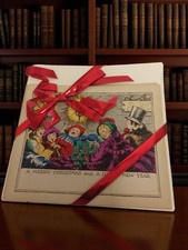 Lot ancien cartes de vœux Noël vintage années 1950 neuves deadstock rétro