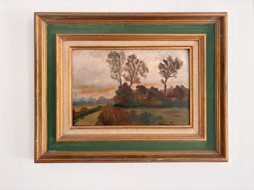 Tableau paysage normandie - tableau,