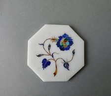 plaque octogonale en marbre